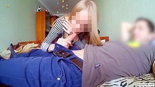College Russian Teens Fuck at Home