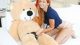 Kadence Marie in Immature Spinner Caught Fucking a Teddy Bear - ExxxtraSmall