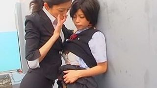 Hottest Japanese whore Kurumi Katase in Exotic College, Fingering JAV movie
